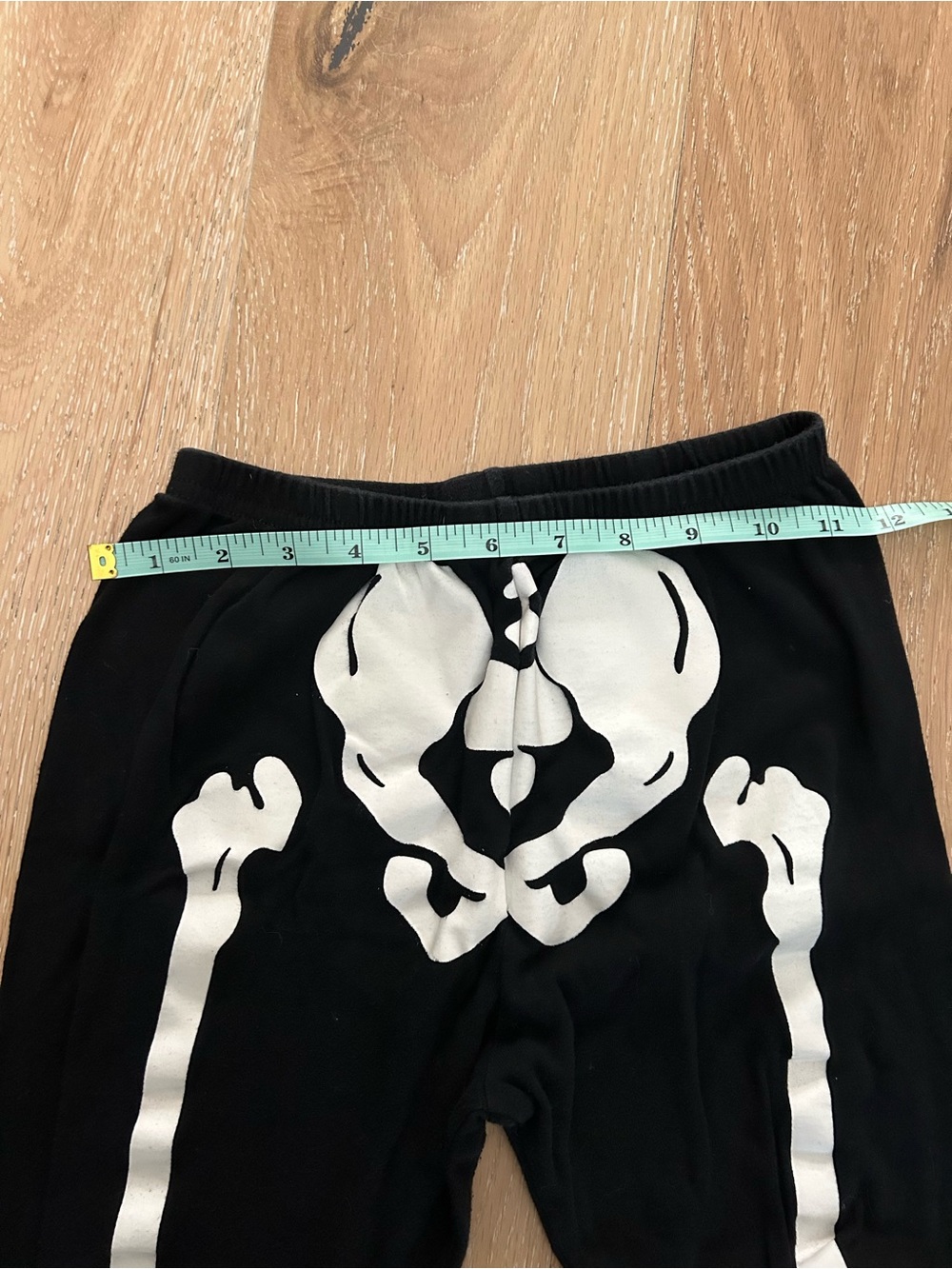 Black Skeleton Kids Costume Pajama Set - Skeleton Design - Picture 9 of 10